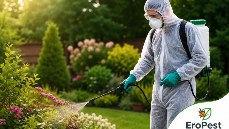 Bahçe ilaçlama uygulamalarında profesyonel haşere kontrolü ve güvenli bahçe koruma hizmeti